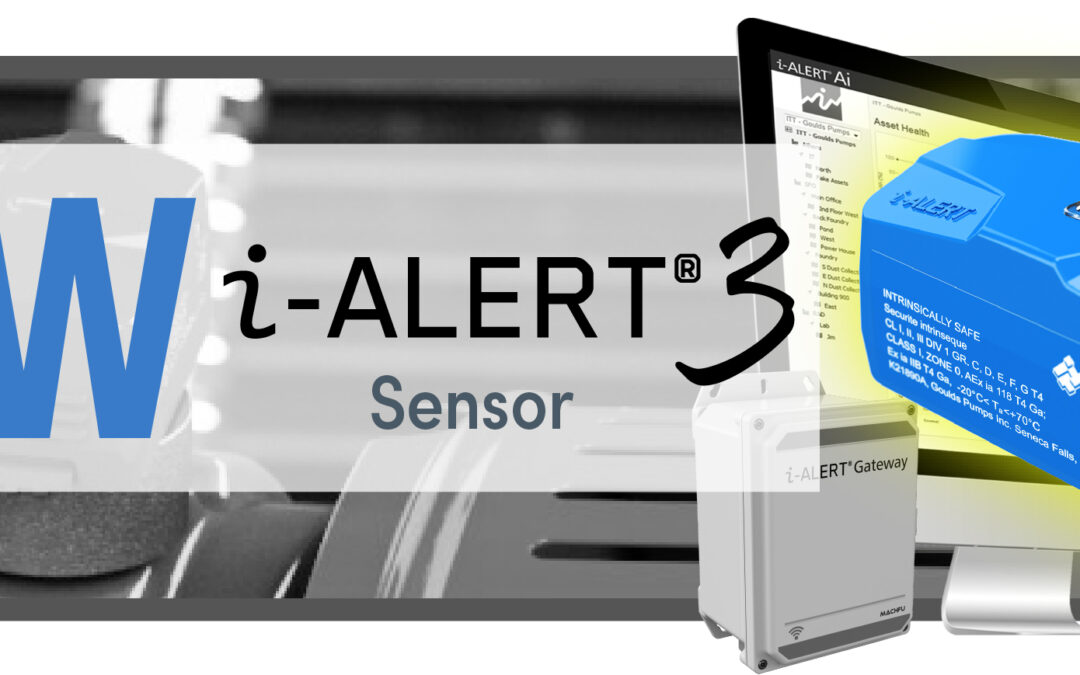 i-ALERT3 Sensor Significantly Expands Machine Health Protection